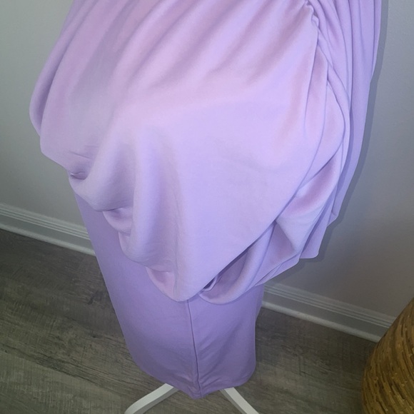 Retail $398 NWT RONNY KOBO Kelly Mini Dress In Purple Lavender Dress - Picture 5 of 7